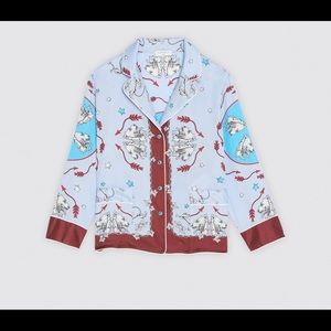 NWT Sandro Chemise Anatanche Shirt